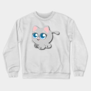 Cute Kitty Crewneck Sweatshirt
